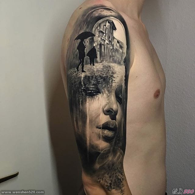 令人难以忘怀的超现实主义纹身图案来自于康诺利