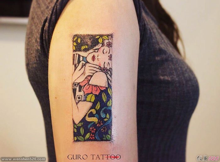 多款抽象绘画艺术风格纹身图案展示纹身艺术的一面