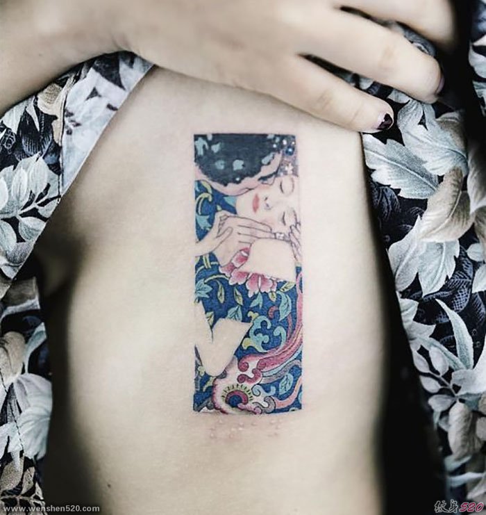 多款抽象绘画艺术风格纹身图案展示纹身艺术的一面