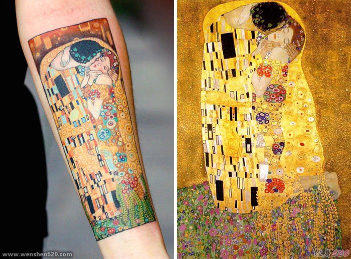 多款抽象绘画艺术风格纹身图案展示纹身艺术的一面