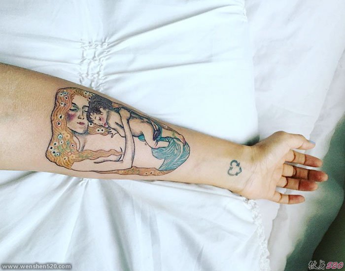 多款抽象绘画艺术风格纹身图案展示纹身艺术的一面