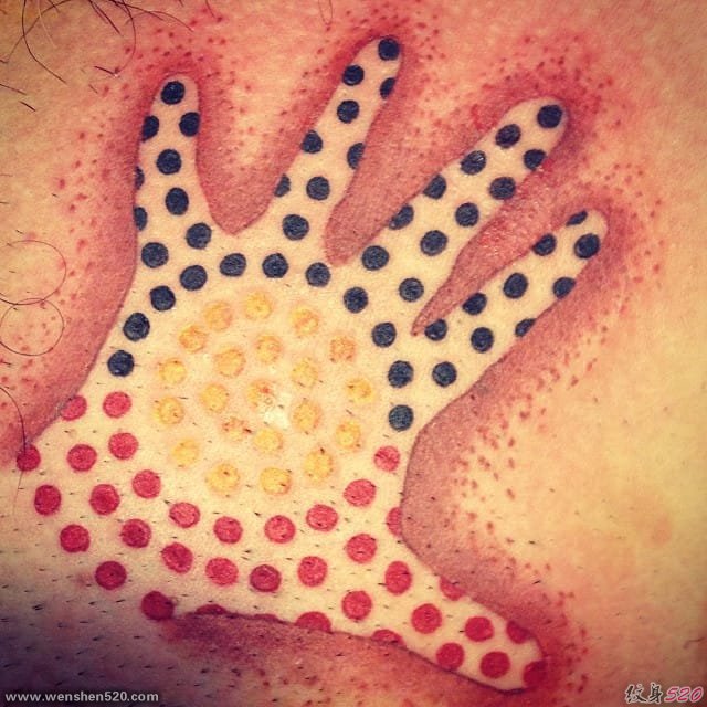 非常受启发的原始生物纹身图案来自于纹身师卢