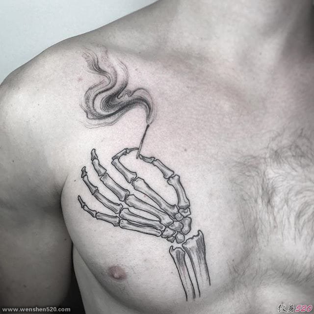 多款关于手部手指主题纹身图案欣赏来自埃夫里