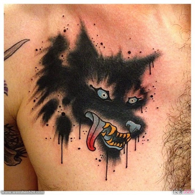 十款令人毛骨悚然的创意纹身图片来自鬣狗