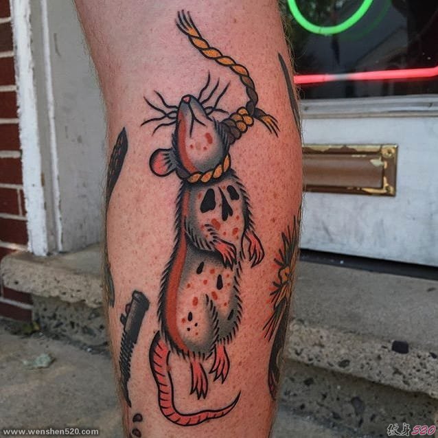 有趣的动物图案纹身来自亚历克斯