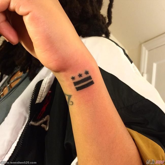 17款手腕上可爱的小清新小纹身图案