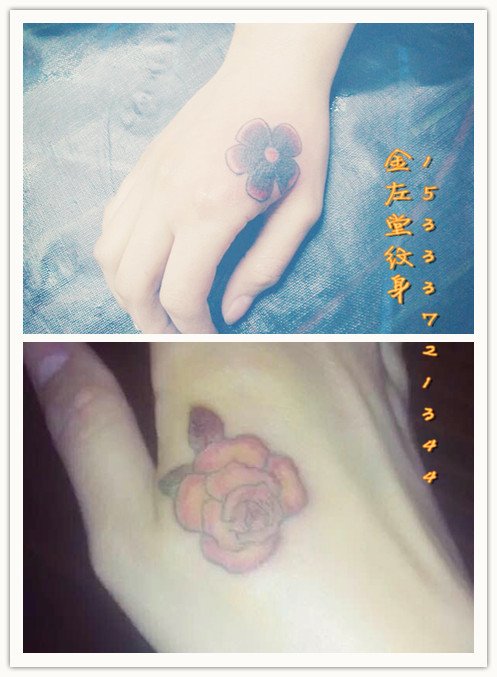 樱花纹身 金左堂纹身盖疤痕修改纹身 安阳纹身 水冶纹身 ​​​​