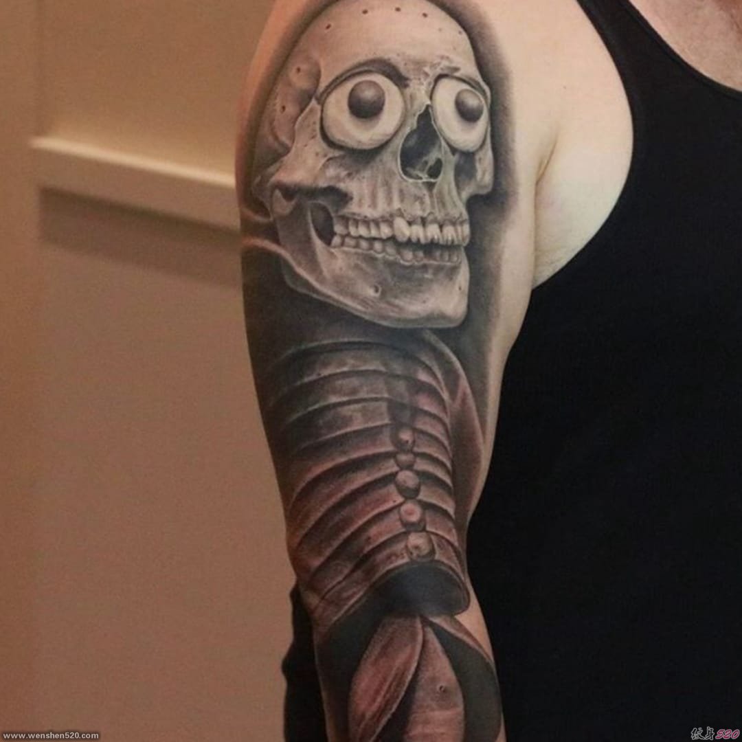 纪念死亡的神灵阿兹特克古老之神纹身神话人物纹身图案