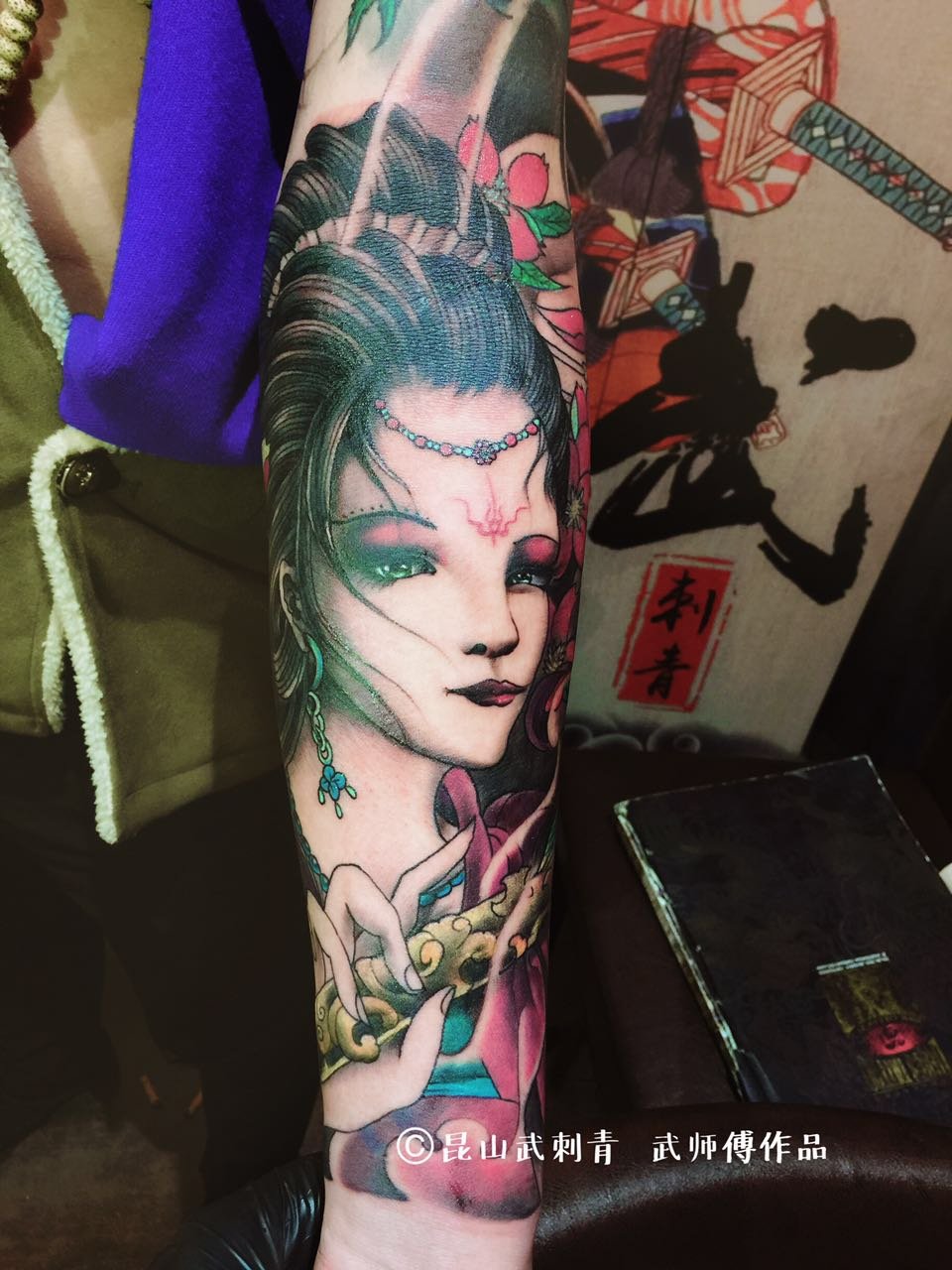 昆山武刺青纹身机构微信/手机13451788796