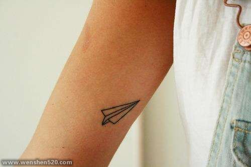 12款纹身黑白灰风格几何元素纹身简单纹身小图案