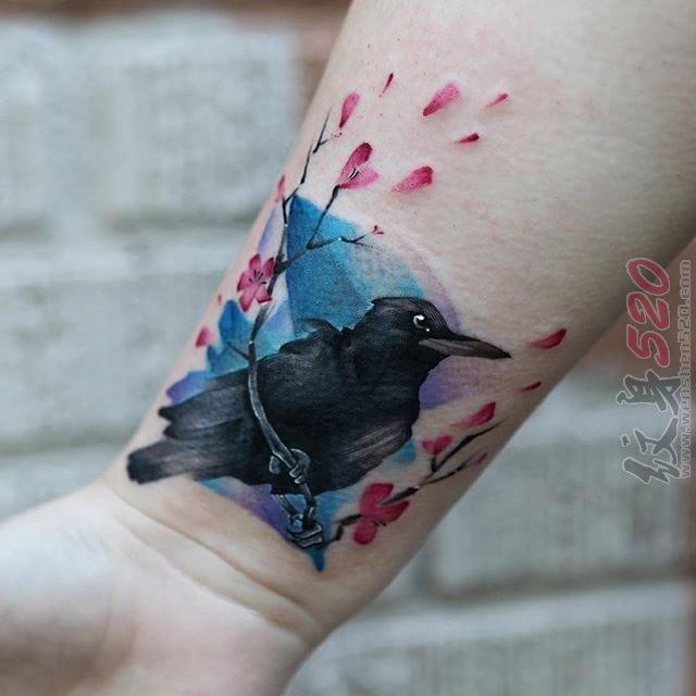 13款艺术纹身彩绘纹身技巧抽象线条纹身女生小清新纹身图案