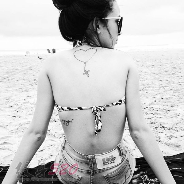 10款女生文艺小清新创意个性纹身图案