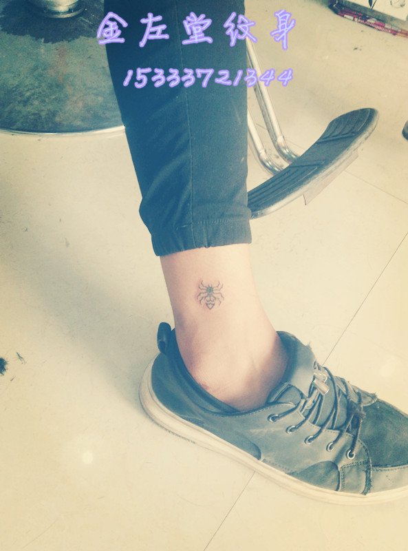 脚腕纹身 @#金左堂纹身#➹盖疤痕➹修改纹身 安阳纹身 水冶纹身