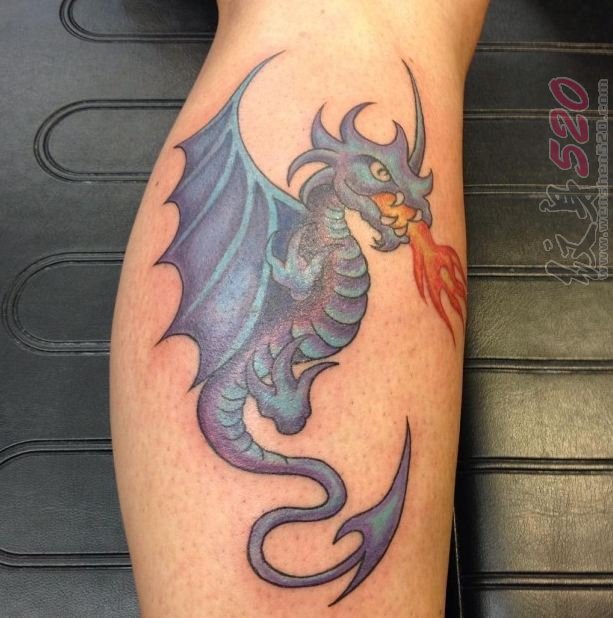 多款关于龙的创意个性设计感十足霸气纹身图案