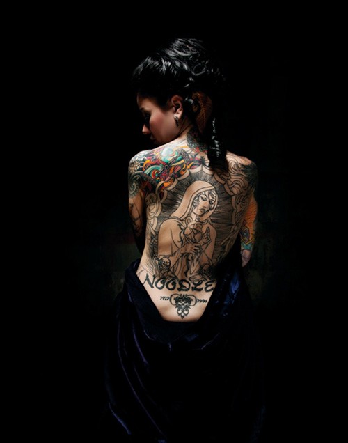 国外极品女性纹身摄影作品