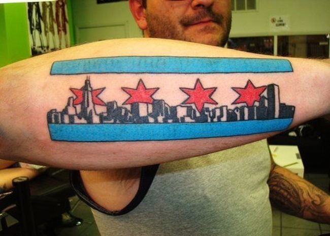 超个性的建筑物系列纹身图案