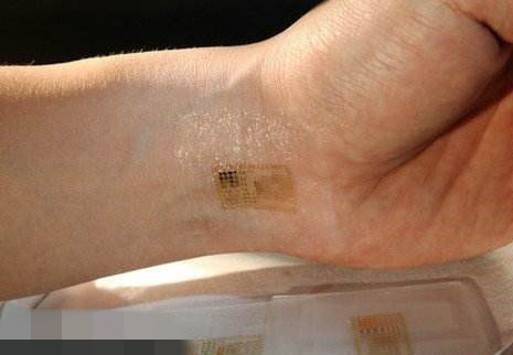 黑科技超薄电路简约线条芯片电子纹身图案
