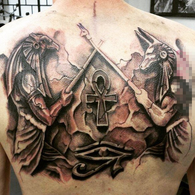 多款宗教元素创意经典十字架纹身图案