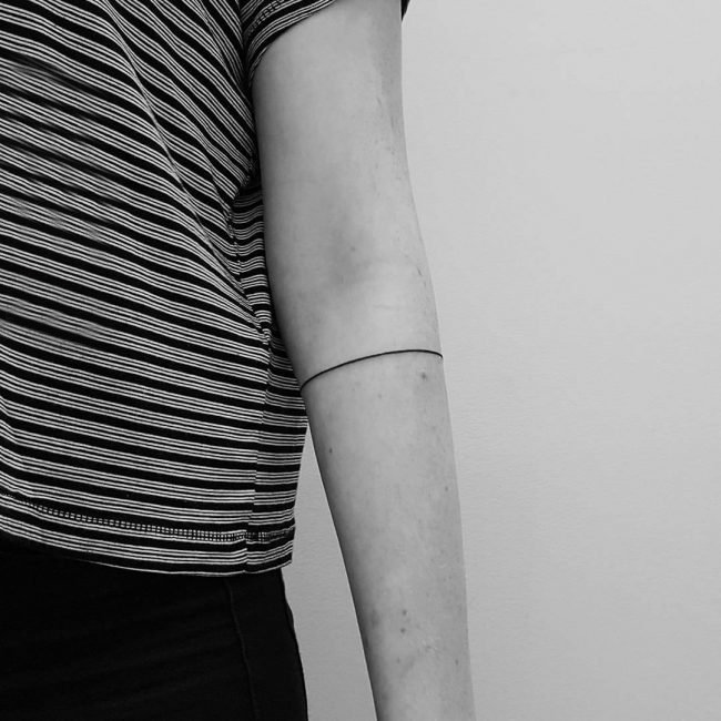 多款手臂上的创意独特精致有趣臂环纹身图案