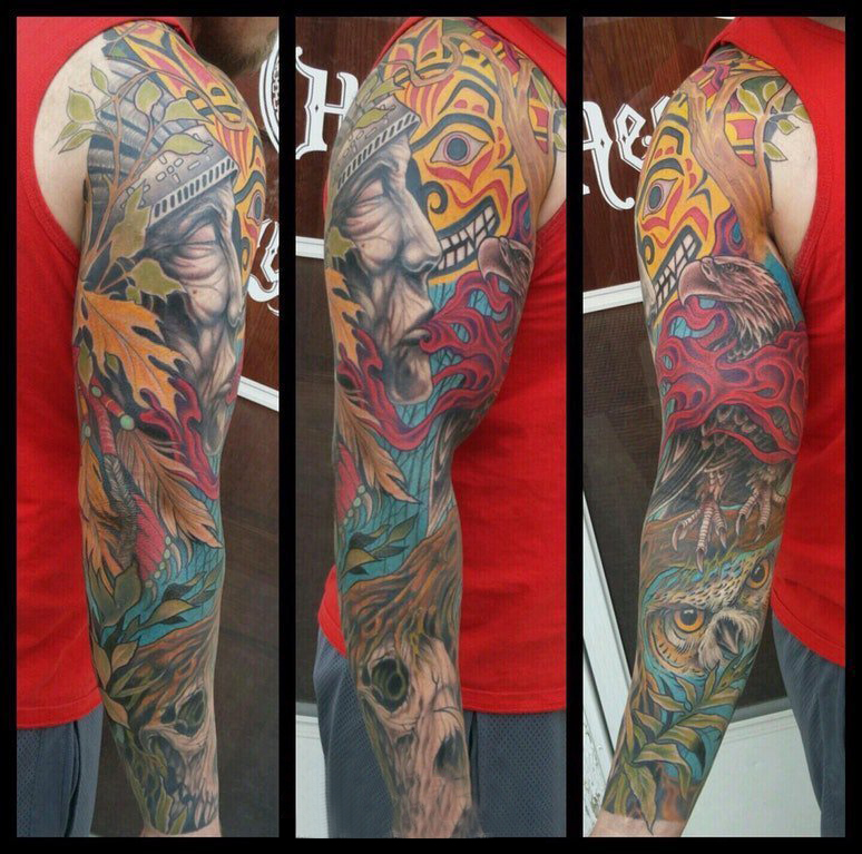 日本传统纹身图案 男生手臂上传统纹身图案