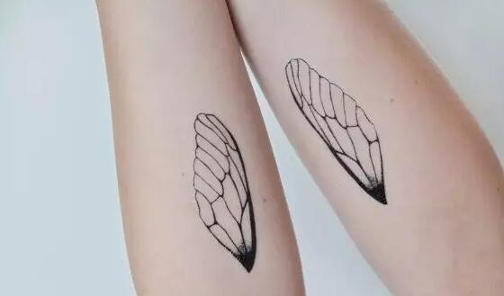 多款帅气的翅膀纹身图案