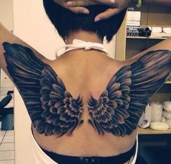 多款帅气的翅膀纹身图案