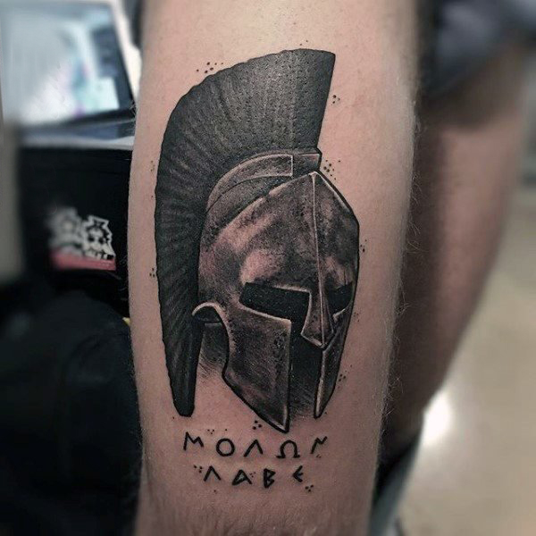 罗马战士纹身  霸气十足的罗马战士纹身图案