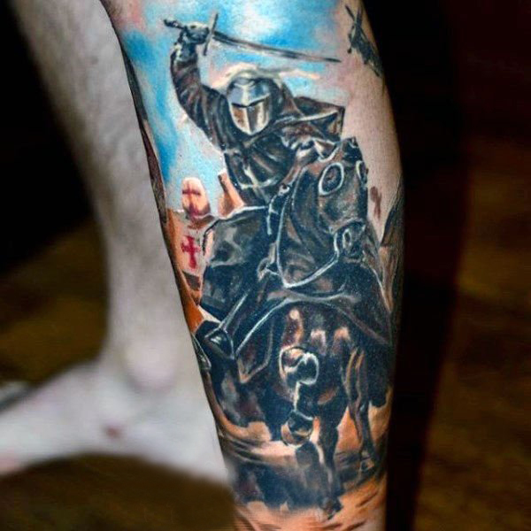 罗马战士纹身  霸气十足的罗马战士纹身图案