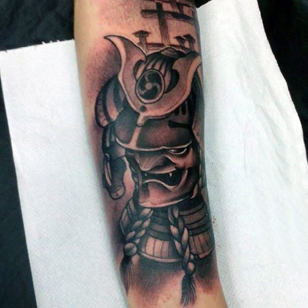 武士纹身  多款个性的日本武士纹身图案