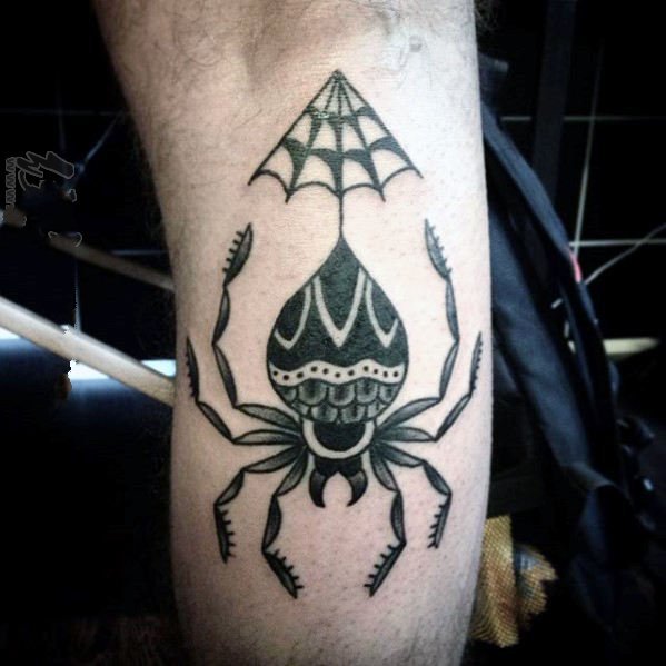 蜘蛛纹身  个性张扬的蜘蛛纹身图案
