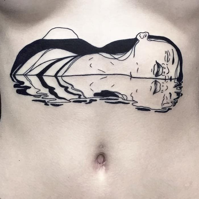 女生人物纹身图案   设计别样的人物纹身图案