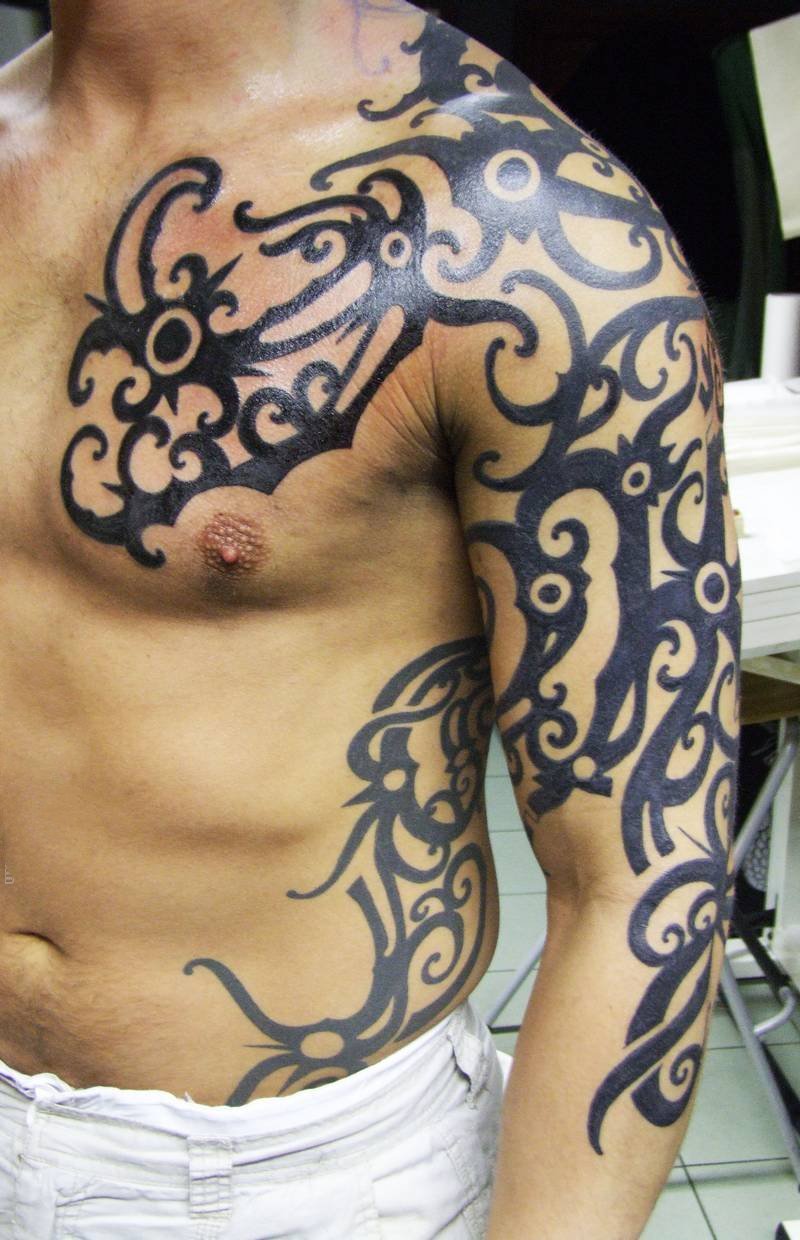部落图腾纹身  霸气却又低调的部落图腾纹身图案