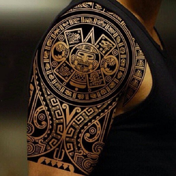 部落图腾纹身  个性而又时尚的部落图腾纹身图案