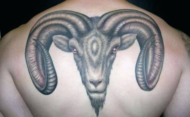 白羊座纹身图案   意义特殊的星座纹身图案