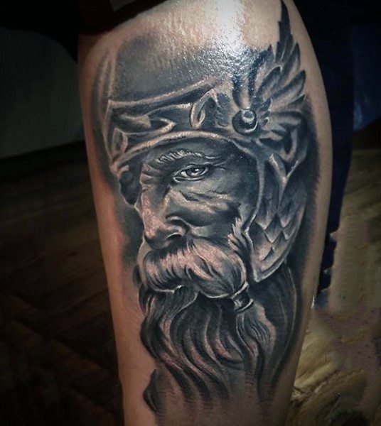 罗马战士纹身  高大英勇的罗码战士纹身图案