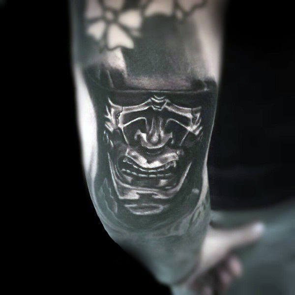 日本武士 纹身   英勇无畏的日本武士纹身图案