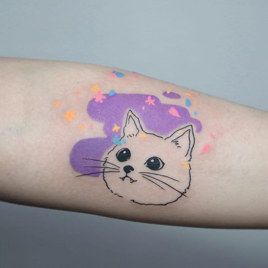 小动物纹身  生动活泼的小动物纹身图案