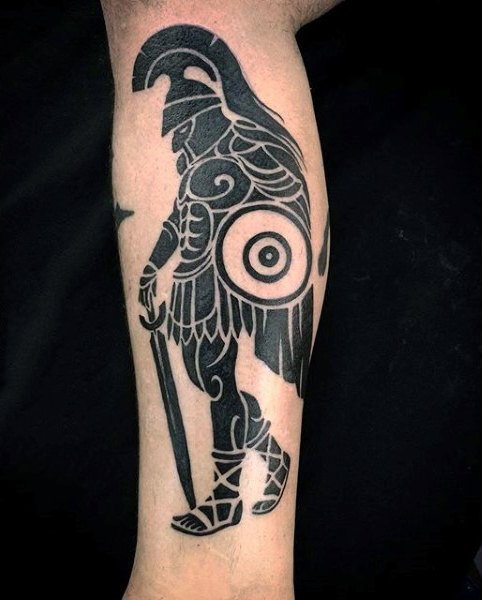 铁血战士纹身   霸气十足的铁血战士纹身图案