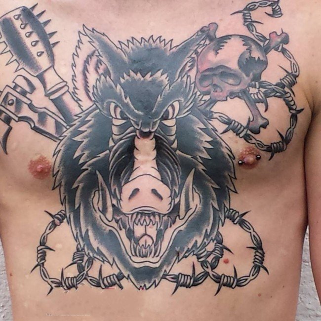 百乐动物纹身   多款可爱温顺的动物纹身图案