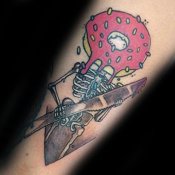 食物纹身   美味诱人的甜甜圈纹身图案