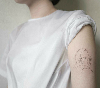 小清新纹身-简单中透露出的个性小清新小图案纹身图片