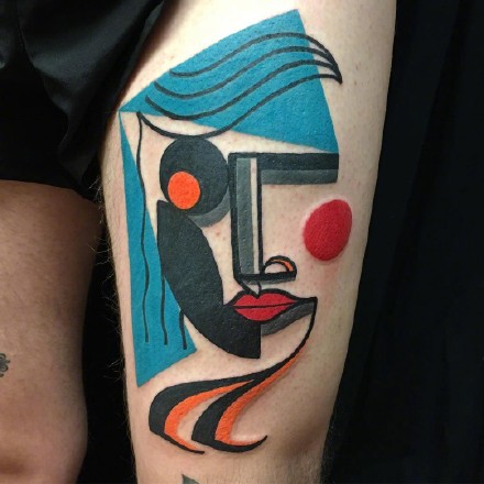创意纹身图案-来自英国纹身师Mike Boyd一般不会撞图的纹身图片