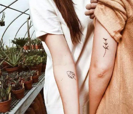 26款适合情侣纹身的漂亮纹身图案作品
