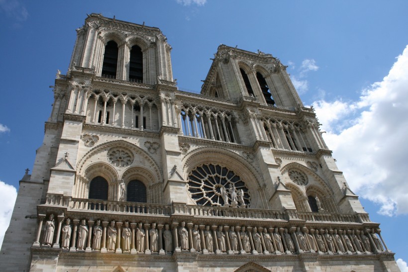 法国巴黎圣母院图片(14张)
