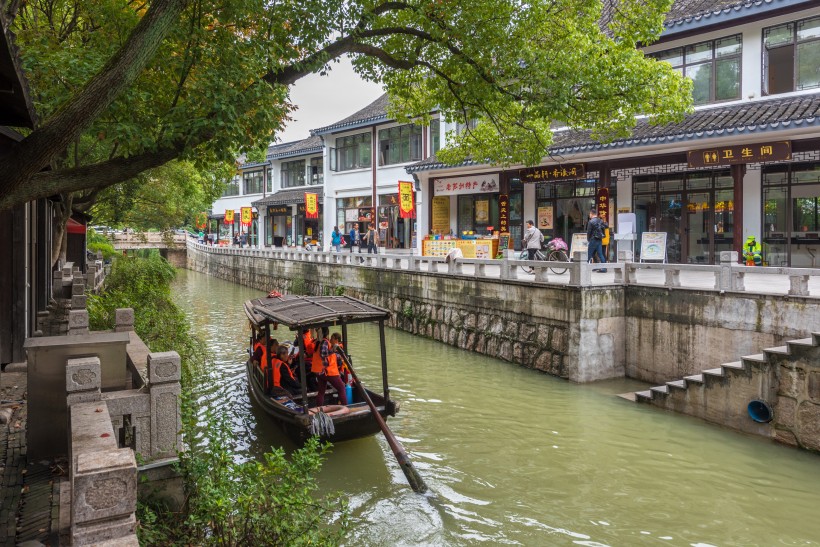 江苏苏州古镇建筑风景图片(11张)