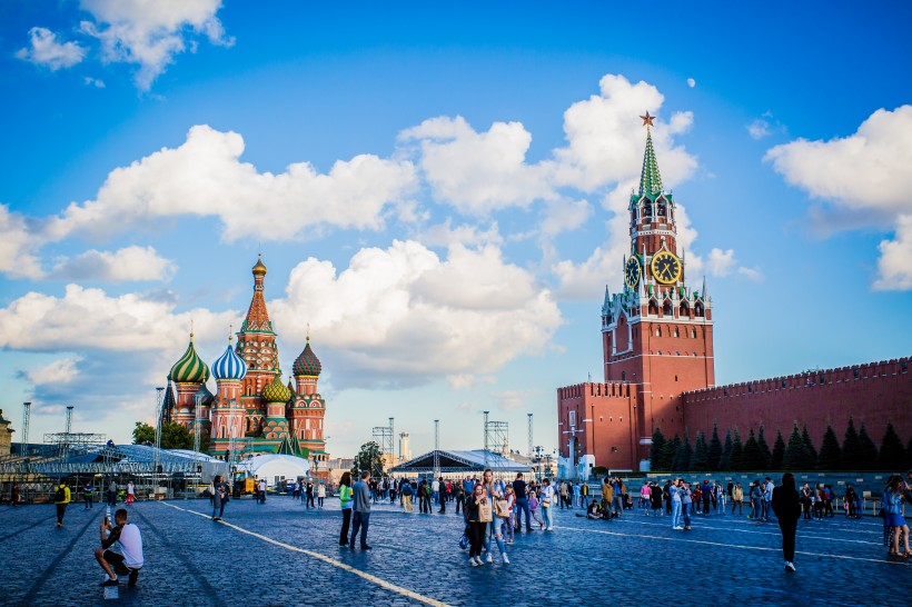 俄罗斯莫斯科红场建筑风景图片(9张)