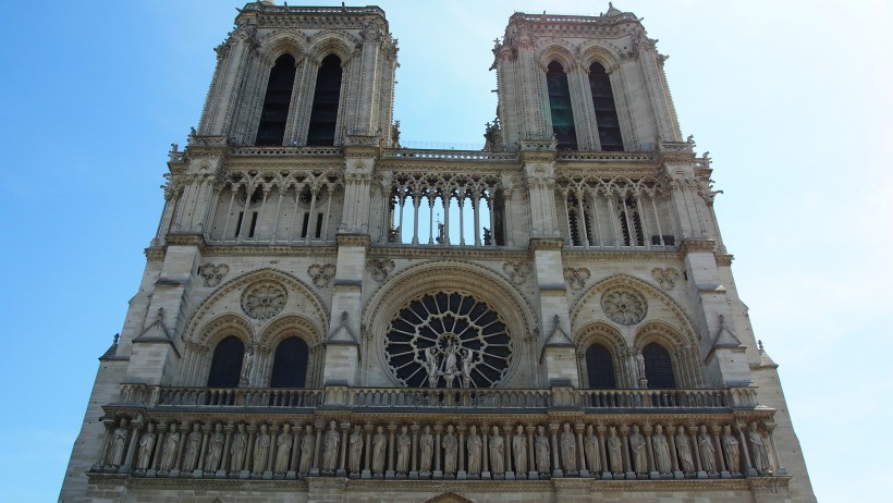 法国巴黎圣母院图片(14张)