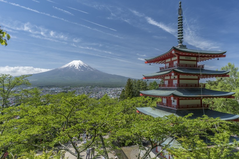 日本富士山图片(14张)