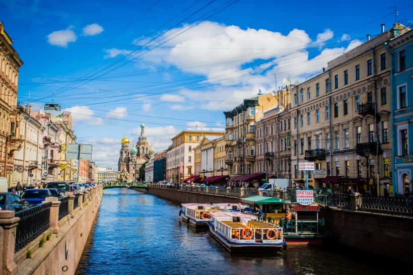 俄罗斯圣彼得堡建筑风景图片(10张)