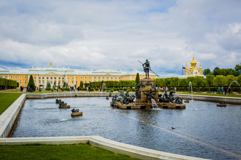 俄罗斯圣彼得堡夏宫建筑风景图片(10张)